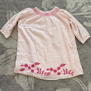 Roller Rabbit Pink Floral Kids Dress